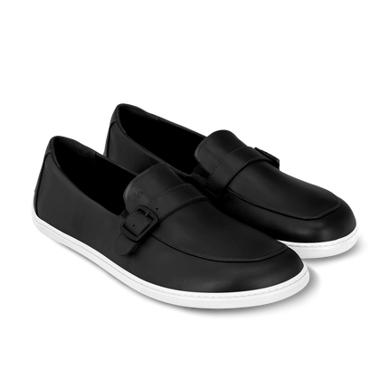 Be Lenka Amadeus - Black moccasins men barefoot בילנקה Amadeus מוקסינים ברפוט בצבע שחור לגברים
