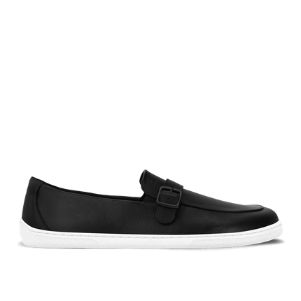 Be Lenka Amadeus - Black moccasins men barefoot בילנקה Amadeus מוקסינים ברפוט בצבע שחור לגברים