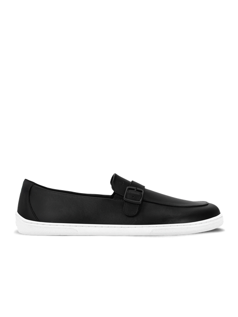 Be Lenka Amadeus - Black moccasins men barefoot בילנקה Amadeus מוקסינים ברפוט בצבע שחור לגברים