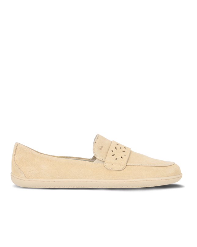 Be Lenka Bianca - Beige moccasins women barefoot בילנקה Bianca מוקסינים ברפוט בצבע בז׳ לנשים