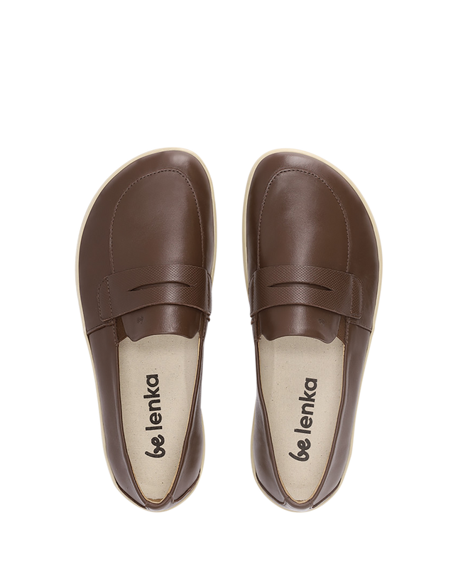 Be Lenka Buena - Brown moccasins women barefoot בילנקה Buena מוקסינים ברפוט בצבע חום לנשים