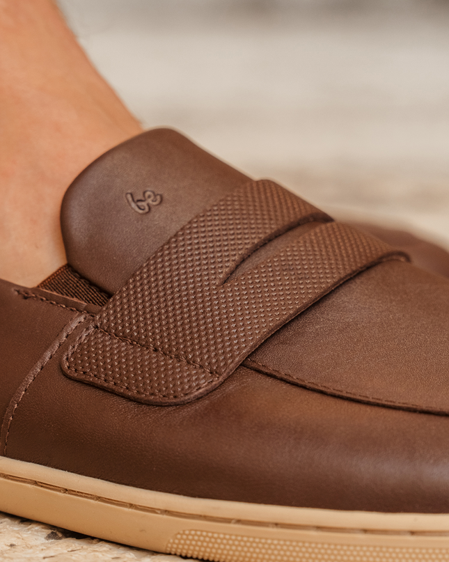 Be Lenka Buena - Brown moccasins women barefoot בילנקה Buena מוקסינים ברפוט בצבע חום לנשים