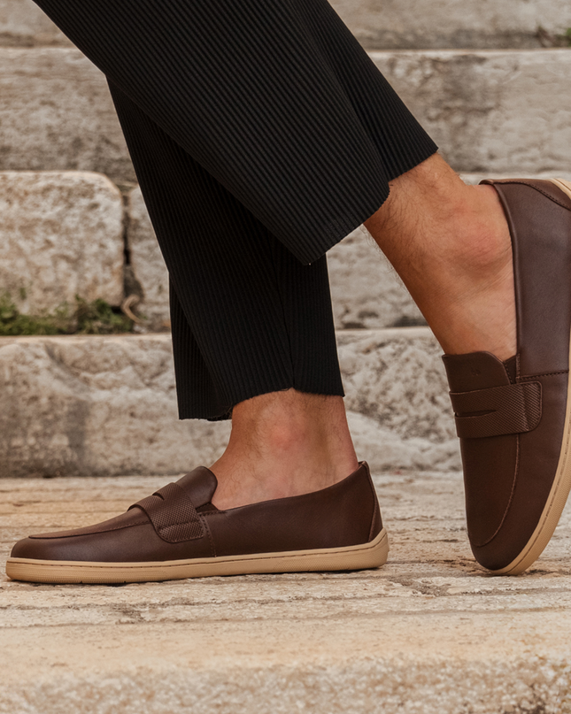 Be Lenka Buena - Brown moccasins women barefoot בילנקה Buena מוקסינים ברפוט בצבע חום לנשים