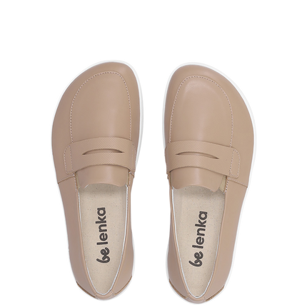 Be Lenka Buena - Latte Brown moccasins women & men barefoot בילנקה Buena מוקסינים ברפוט בצבע חום לאטה לנשים ולגברים
