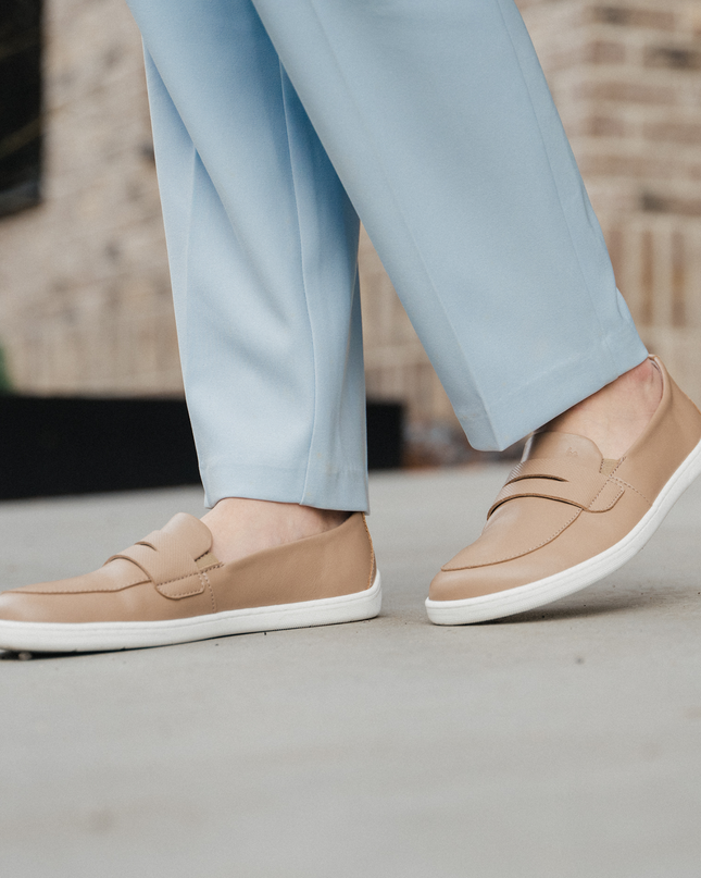 Be Lenka Buena - Latte Brown moccasins women & men barefoot בילנקה Buena מוקסינים ברפוט בצבע חום לאטה לנשים ולגברים