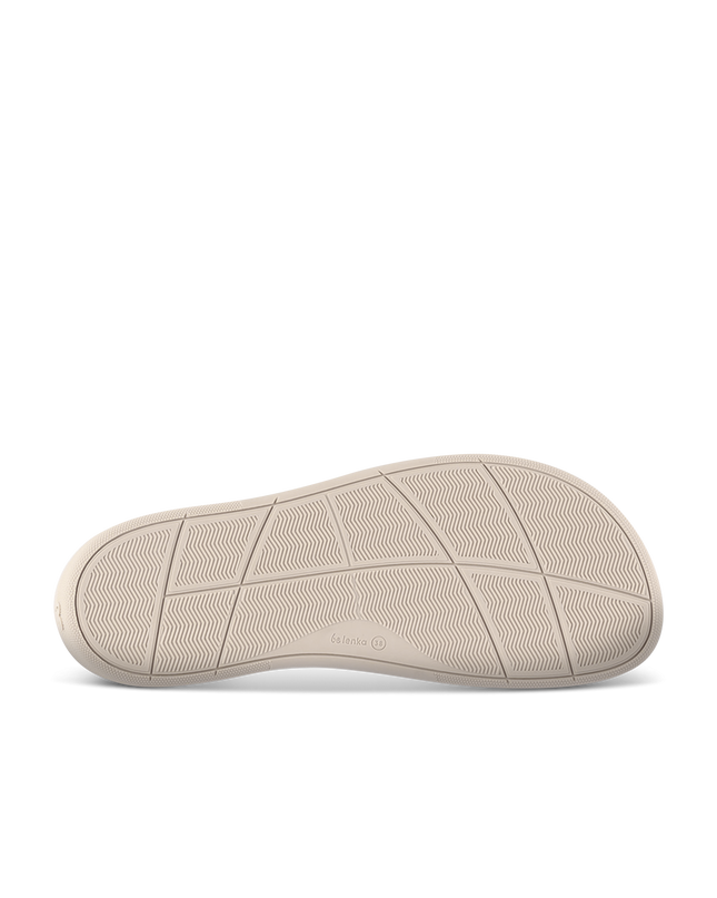 Be Lenka Portsiders - Beige moccasins women & men barefoot בילנקה Portsiders מוקסינים ברפוט בצבע בז׳ לנשים ולגברים