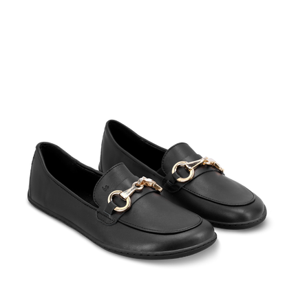 Be Lenka viva - Black moccasins women barefoot בילנקה viva מוקסינים ברפוט בצבע שחור לנשים