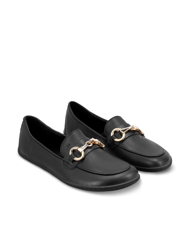 Be Lenka viva - Black moccasins women barefoot בילנקה viva מוקסינים ברפוט בצבע שחור לנשים