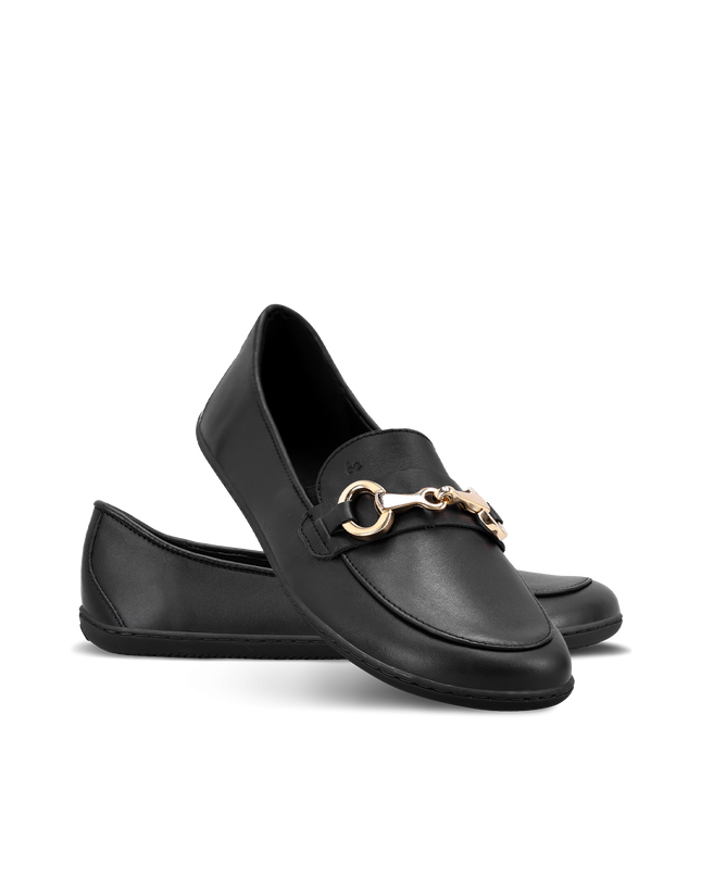 Be Lenka viva - Black moccasins women barefoot בילנקה viva מוקסינים ברפוט בצבע שחור לנשים