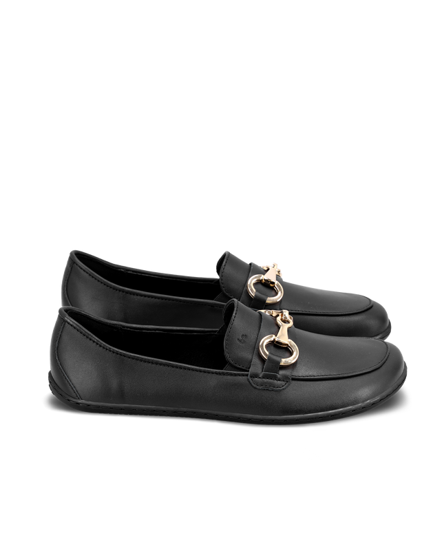 Be Lenka viva - Black moccasins women barefoot בילנקה viva מוקסינים ברפוט בצבע שחור לנשים