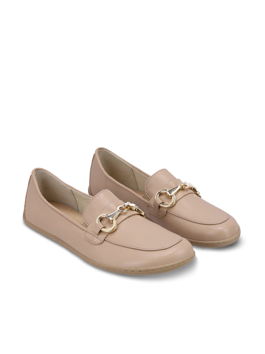 be lenka viva - Latte Brown moccasins barefoot בילנקה מוקסינים ברפוט ויוה לנשים מעור נאפה