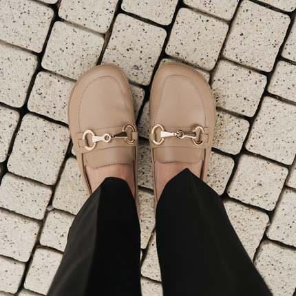 Be Lenka viva - Latte Brown moccasins women barefoot בילנקה viva מוקסינים ברפוט בצבע חום לאטה לנשים