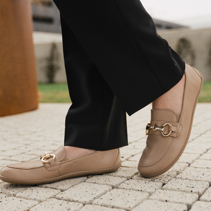 Be Lenka viva - Latte Brown moccasins women barefoot בילנקה viva מוקסינים ברפוט בצבע חום לאטה לנשים