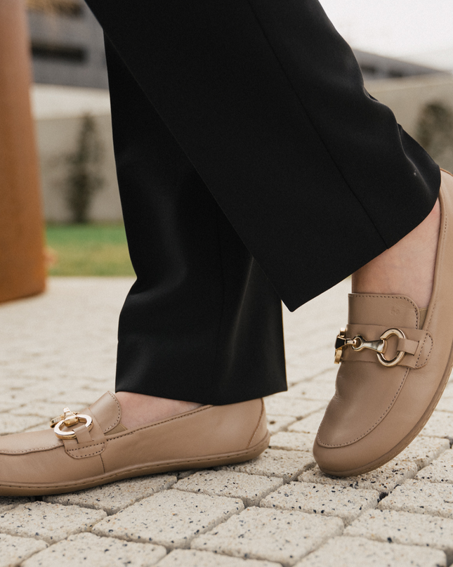 Be Lenka viva - Latte Brown moccasins women barefoot בילנקה viva מוקסינים ברפוט בצבע חום לאטה לנשים