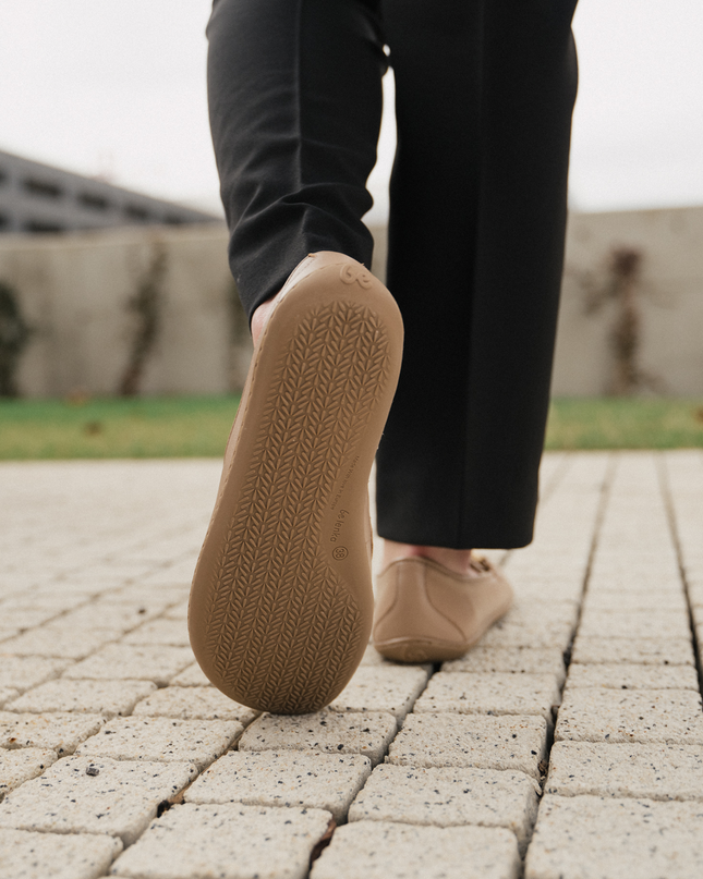 Be Lenka viva - Latte Brown moccasins women barefoot בילנקה viva מוקסינים ברפוט בצבע חום לאטה לנשים
