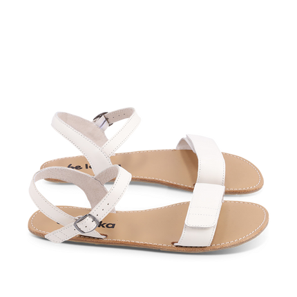 Be Lenka Grace - Ivory White sandals women barefoot בילנקה Grace סנדלים ברפוט בצבע לבן שנהב לנשים