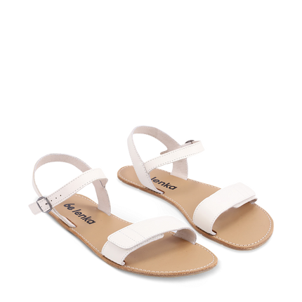 Be Lenka Grace - Ivory White sandals women barefoot בילנקה Grace סנדלים ברפוט בצבע לבן שנהב לנשים