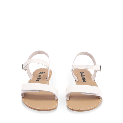 Be Lenka Grace - Ivory White sandals women barefoot בילנקה Grace סנדלים ברפוט בצבע לבן שנהב לנשים