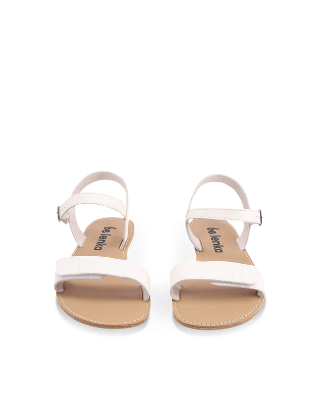 Be Lenka Grace - Ivory White sandals women barefoot בילנקה Grace סנדלים ברפוט בצבע לבן שנהב לנשים