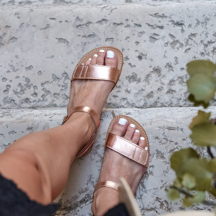 Be Lenka Grace - Rose Gold sandals women barefoot בילנקה Grace סנדלים ברפוט בצבע רוז גולד לנשים