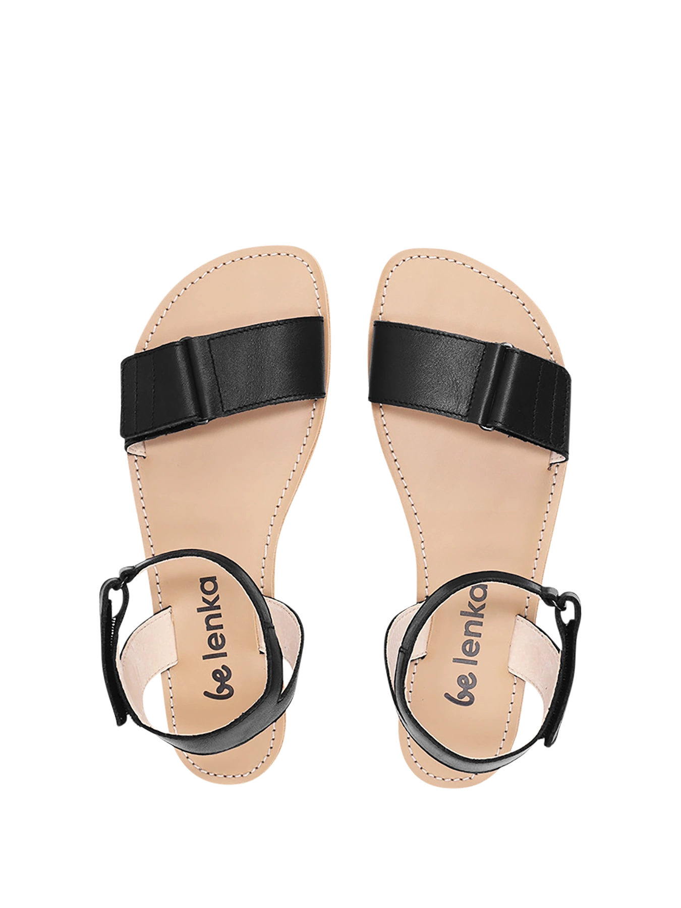 be lenka Barefoot Sandals Iris - Black סנדלי ברפוט בילנקה לנשים