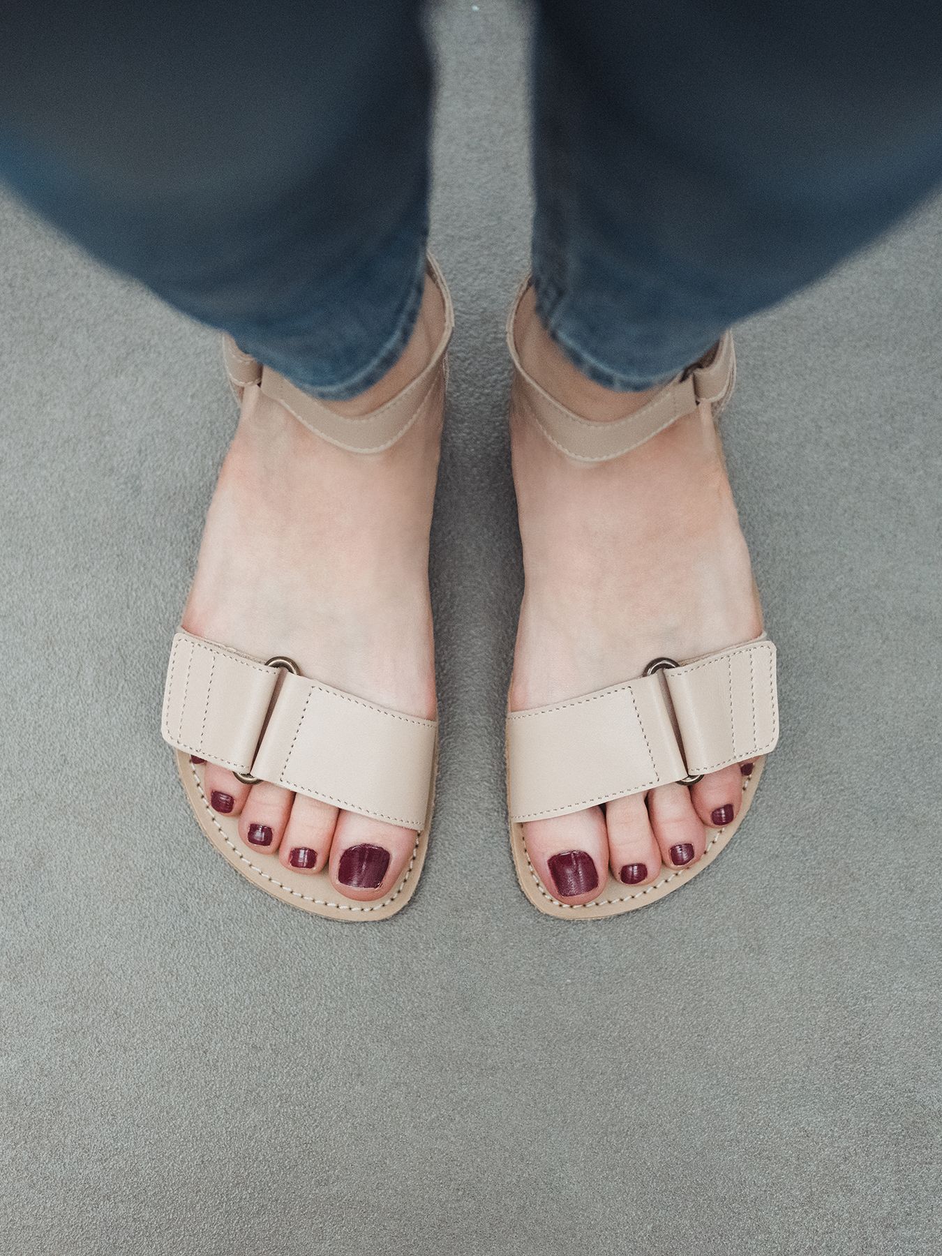 be lenka Barefoot Sandals Iris - Nude סנדלי בילנקה ברפוט לנשים
