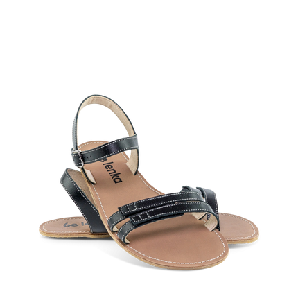 Be Lenka Summer - Black sandals women barefoot בילנקה Summer סנדלים ברפוט בצבע שחור לנשים