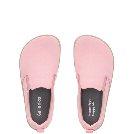 Be Lenka Aura - Pink slip-on kids barefoot בילנקה Aura סליפ-און ברפוט בצבע ורוד לילדים
