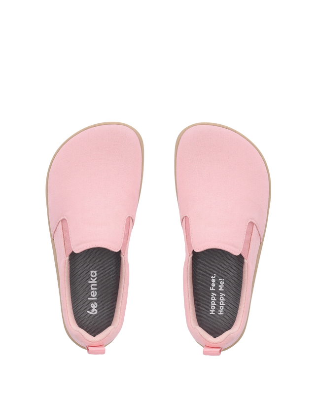 Be Lenka Aura - Pink slip-on kids barefoot בילנקה Aura סליפ-און ברפוט בצבע ורוד לילדים