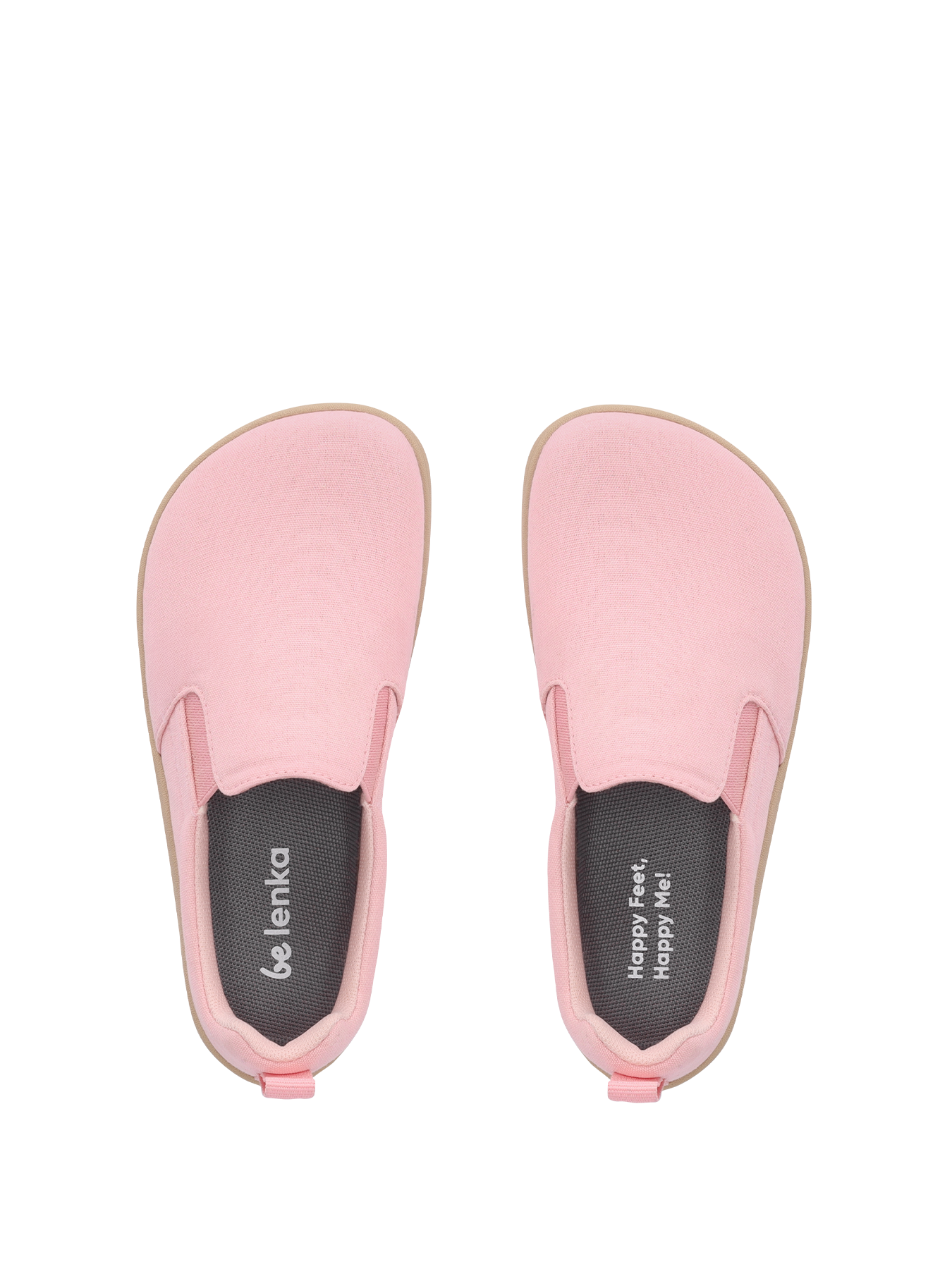 Kids barefoot Slip-on shoes Be Lenka Aura Kids - Cotton Candy Pink