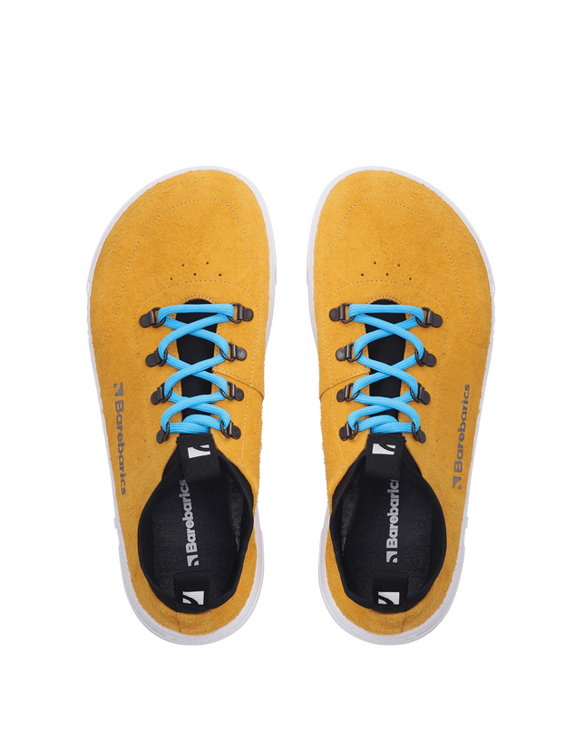 Barebarics Bronx - Mustard shoes women & men barefoot ברבריקס Bronx נעלי ברפוט ברפוט בצבע חרדל לנשים ולגברים