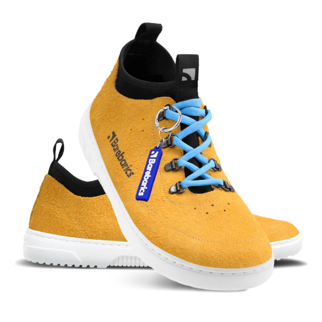Barebarics Bronx - Mustard shoes women & men barefoot ברבריקס Bronx נעלי ברפוט ברפוט בצבע חרדל לנשים ולגברים