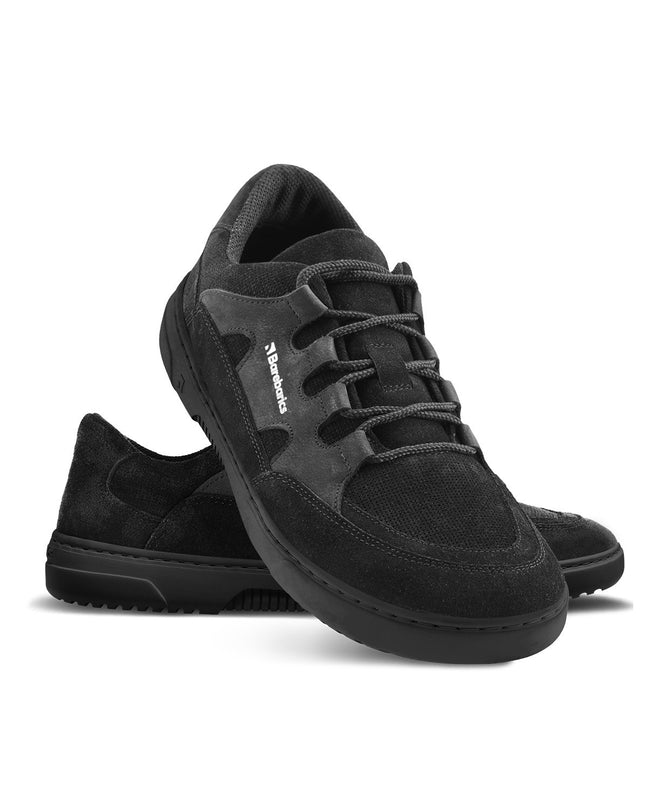 Barebarics Evo - Black sneakers women & men barefoot ברבריקס Evo סניקרס ברפוט בצבע Black לנשים ולגברים
