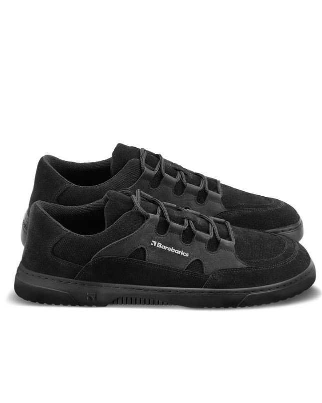 Barebarics Evo - Black sneakers women & men barefoot ברבריקס Evo סניקרס ברפוט בצבע Black לנשים ולגברים
