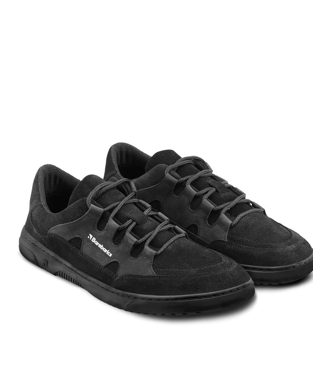 Barebarics Evo - Black sneakers women & men barefoot ברבריקס Evo סניקרס ברפוט בצבע Black לנשים ולגברים