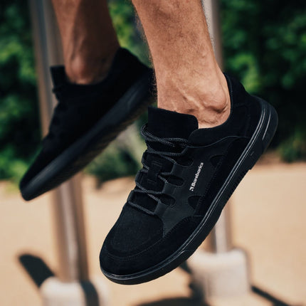Barebarics Evo - Black sneakers women & men barefoot ברבריקס Evo סניקרס ברפוט בצבע Black לנשים ולגברים