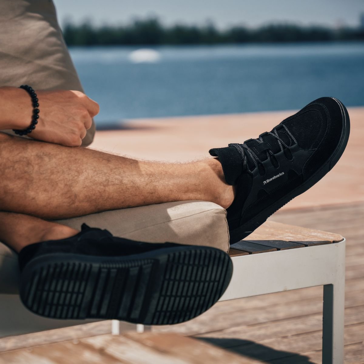 Barefoot Sneakers Barebarics Evo - All Black ברבריקס ברפוט
