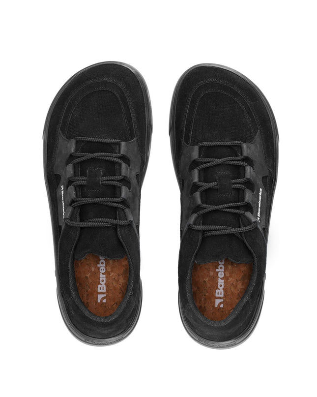 Barebarics Evo - Black sneakers women & men barefoot ברבריקס Evo סניקרס ברפוט בצבע Black לנשים ולגברים