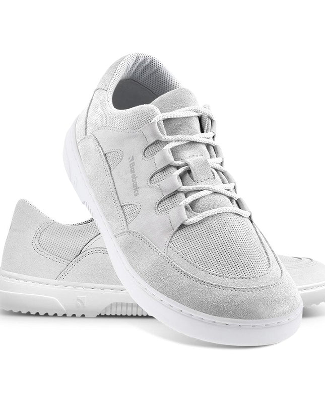 Barebarics Evo Man white ברבריקס ברפוט לגברים - White shoes women & men barefoot ברבריקס Evo Man white ברבריקס ברפוט לגברים נעלי ברפוט ברפוט בצבע White לנשים ולגברים