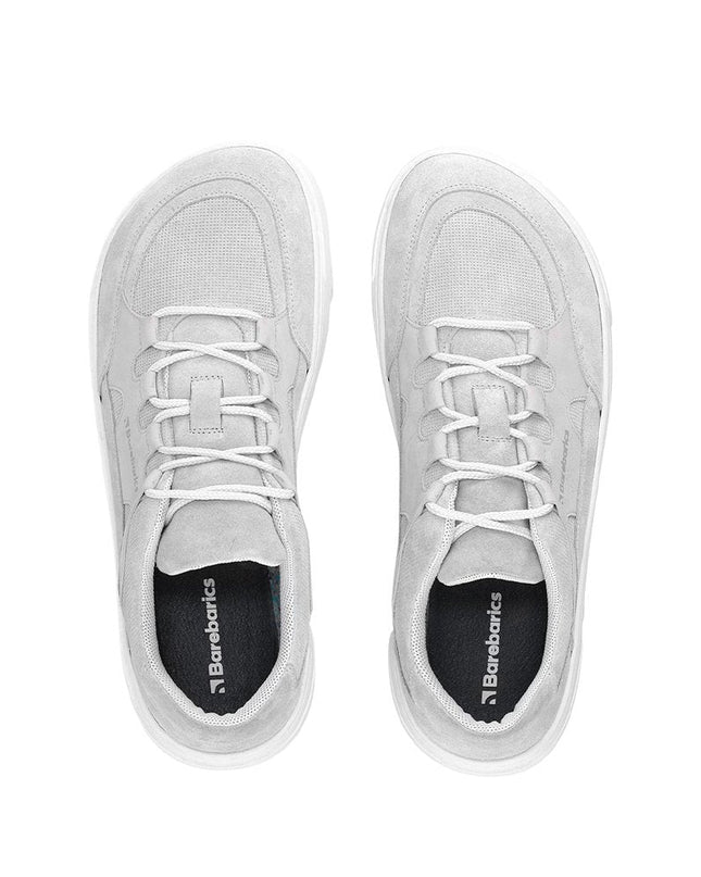 Barebarics Evo Man white ברבריקס ברפוט לגברים - White shoes women & men barefoot ברבריקס Evo Man white ברבריקס ברפוט לגברים נעלי ברפוט ברפוט בצבע White לנשים ולגברים
