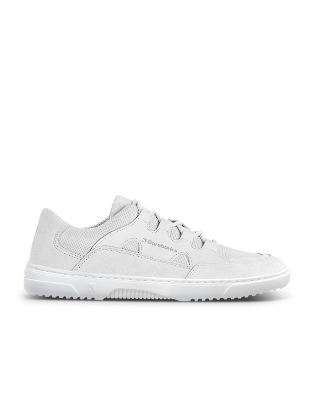 Barebarics Evo Man white ברבריקס ברפוט לגברים - White shoes women & men barefoot ברבריקס Evo Man white ברבריקס ברפוט לגברים נעלי ברפוט ברפוט בצבע White לנשים ולגברים