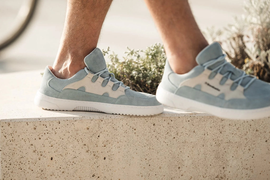 Barebarics barefoot Evo light blue. נעלי ברפוט