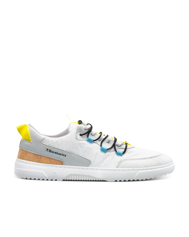 Barebarics Revive - White & Grey shoes women barefoot ברבריקס Revive נעלי ברפוט ברפוט בצבע לבן ואפור לנשים