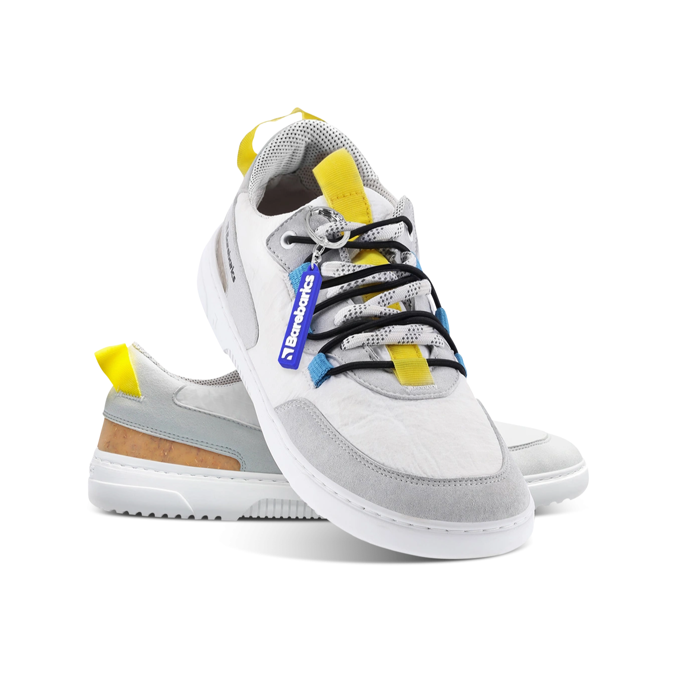 Barebarics Revive barefoot - White & Grey ברבריקס ברפוט סניקרס יוניסקס