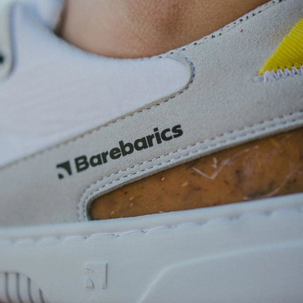 Barebarics Revive - White & Grey shoes women barefoot ברבריקס Revive נעלי ברפוט ברפוט בצבע לבן ואפור לנשים