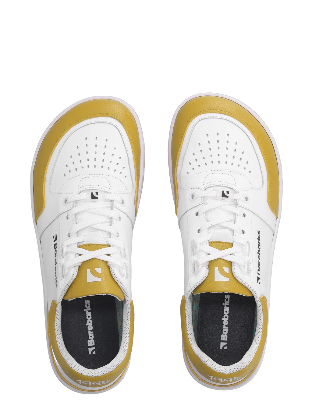 Barebarics Wave barefoot - White & Sunset Yellow ברבריקס ברפוט יוניסקס