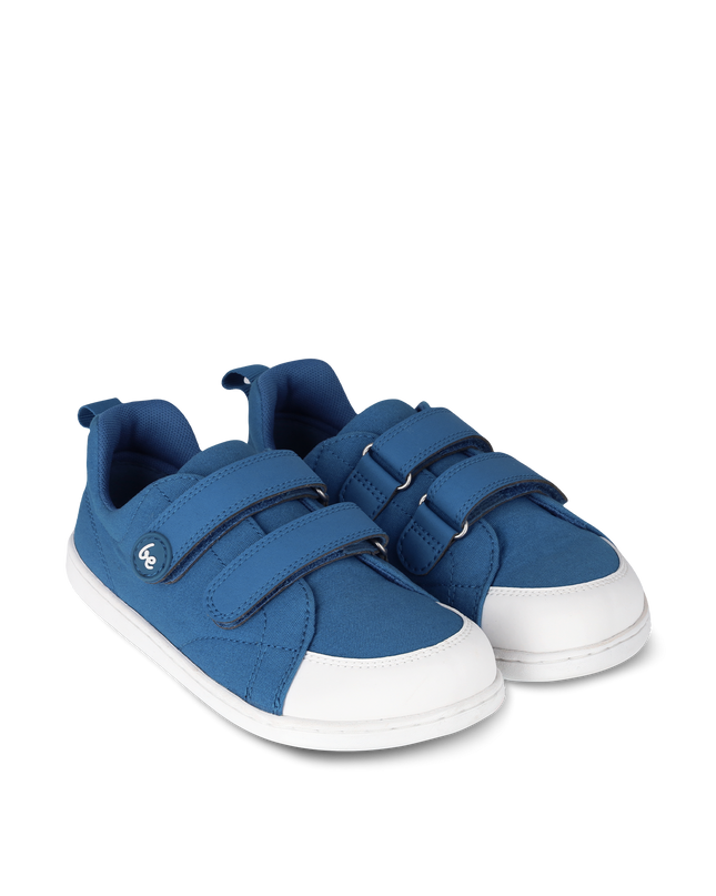Be Lenka Canvi - Blue sneakers kids barefoot בילנקה Canvi סניקרס ברפוט בצבע כחול לילדים