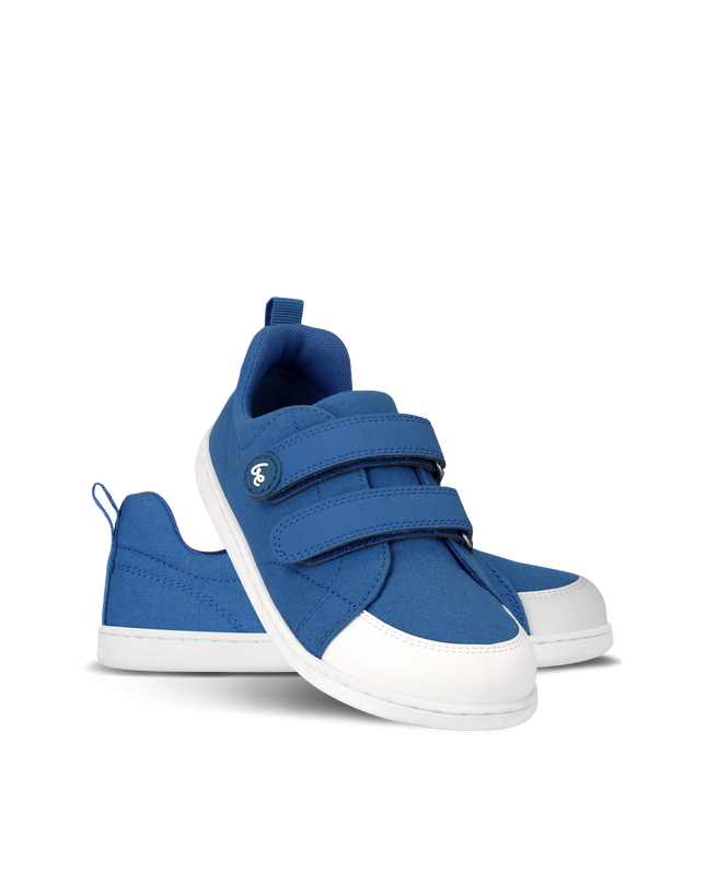 Be Lenka Canvi - Blue sneakers kids barefoot בילנקה Canvi סניקרס ברפוט בצבע כחול לילדים
