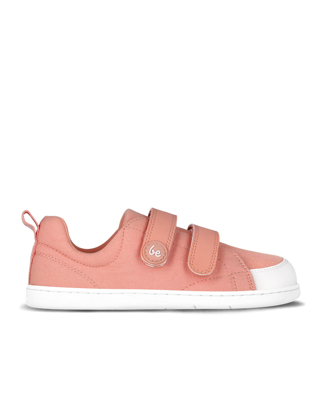 Be Lenka Canvi - Coral sneakers kids barefoot בילנקה Canvi סניקרס ברפוט בצבע קורל לילדים