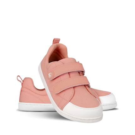 Be Lenka Canvi - Coral sneakers kids barefoot בילנקה Canvi סניקרס ברפוט בצבע קורל לילדים